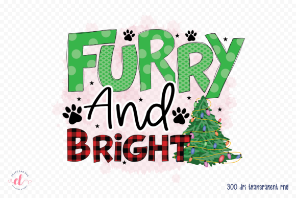 Furry and Bright PNG – Christmas Dog PNG